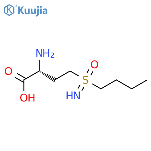 Butanoic acid,2-amino-4-(S-butylsulfonimidoyl)-, [S-(R*,S*)]- (9CI) structure