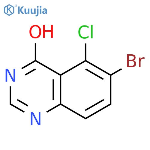 6-Bromo-5-chloro-3H-quinazolin-4-one structure