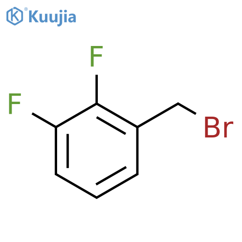1-(bromomethyl)-2,3-difluorobenzene structure