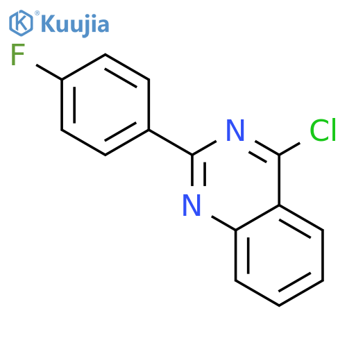 4-chloro-2-(4-fluorophenyl)quinazoline structure