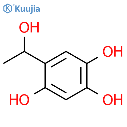 1-(2,4,5-Trihydroxyphenyl)ethanol structure