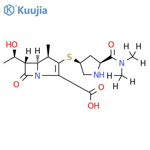 Meropenem-d6 structure