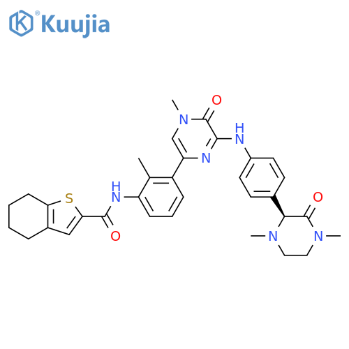 GDC-0834 S-enantiomer structure