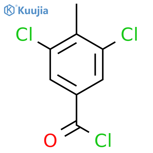 Benzoyl chloride, 3,5-dichloro-4-methyl- structure