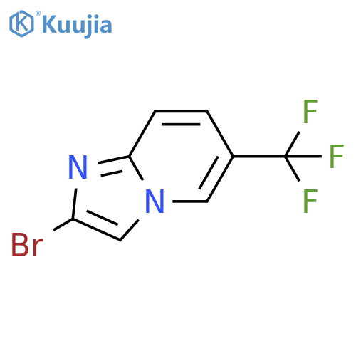 2-Bromo-6-(trifluoromethyl)imidazo1,2-apyridine structure