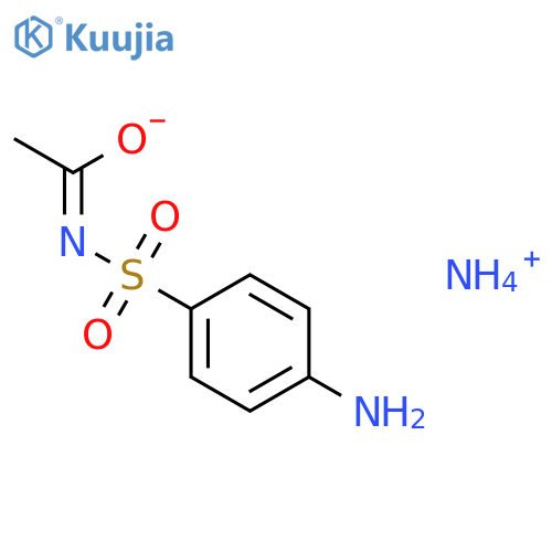 Acetamide,N-[(4-aminophenyl)sulfonyl]-, ammonium salt (1:1) structure