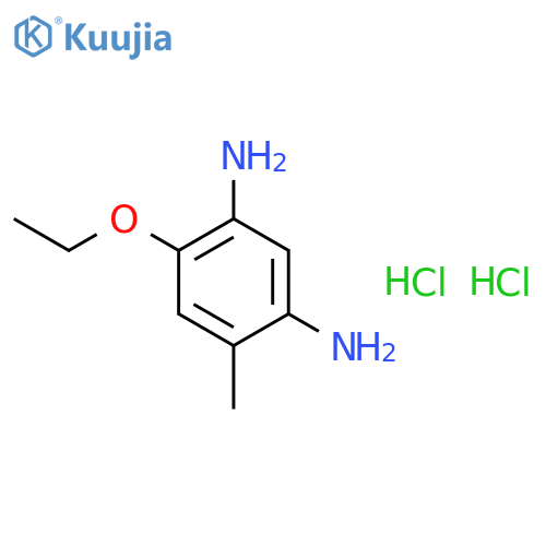 4-Ethoxy-6-methyl-1,3-benzenediamine Hydrochloride structure