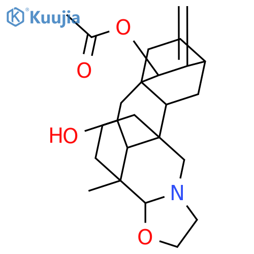 Isoatisine; 6β-Hydroxy, 15-Ac structure