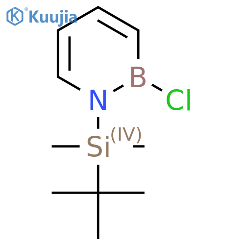 Tert-butyl-(2-chloroazaborinin-1-yl)-dimethylsilane structure