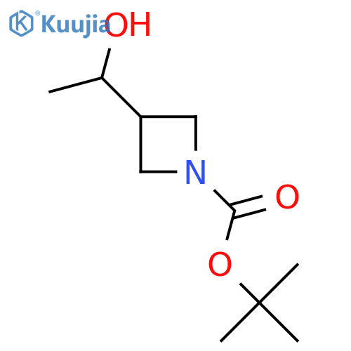 1-Boc-3-(1-hydroxyethyl)-azetidine structure