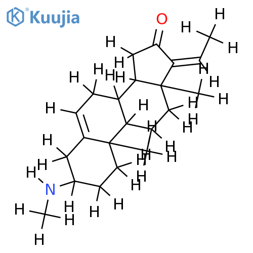 methylamino-3beta oxo-16 pregnadiene-5,17(20) E structure