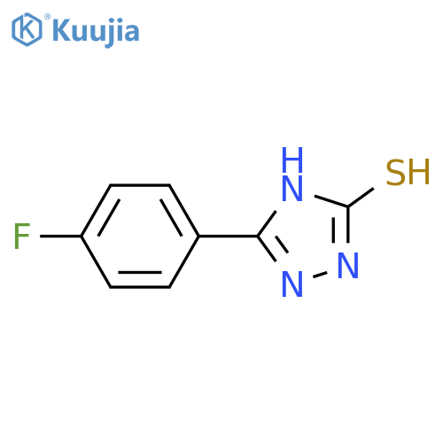 5-(4-Fluorophenyl)-4H-1,2,4-triazole-3-thiol structure