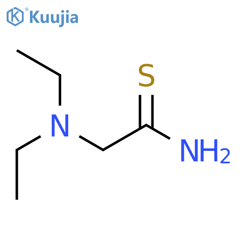 2-(diethylamino)ethanethioamide structure
