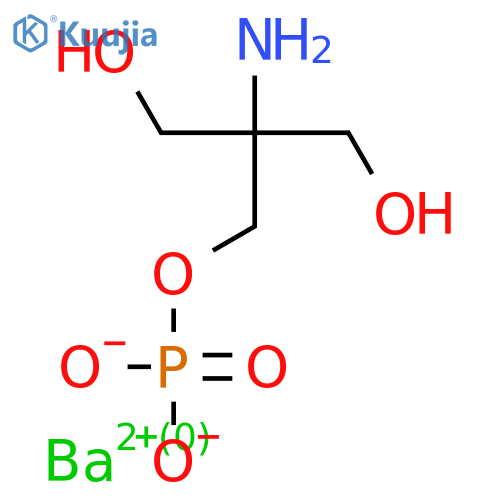 2-Amino-3-hydroxy-2-(hydroxymethyl)propyl Phosphate Barium Salt structure