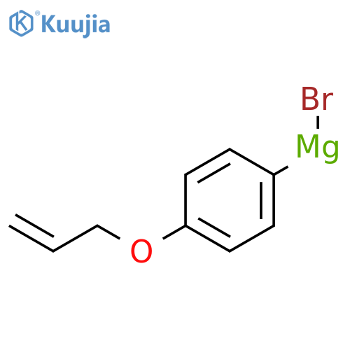 Magnesium, bromo[4-(2-propenyloxy)phenyl]- structure