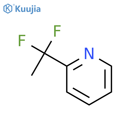 Pyridine,2-(1,1-difluoroethyl)- structure