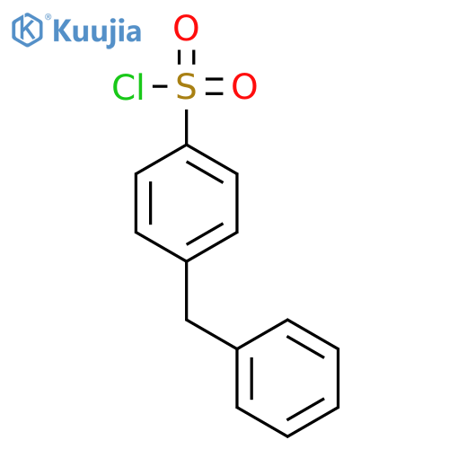 4-benzylbenzenesulfonyl chloride structure