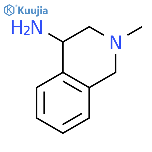 2-Methyl-1,2,3,4-tetrahydroisoquinolin-4-amine structure
