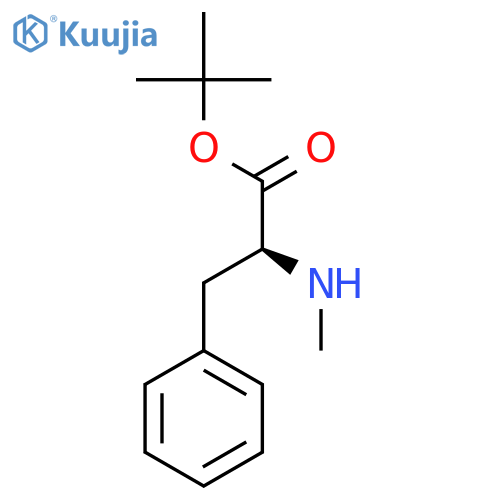 L-Phenylalanine, N-methyl-, 1,1-dimethylethyl ester structure