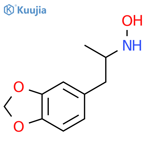 1,3-Benzodioxole-5-ethanamine,N-hydroxy-a-methyl- structure