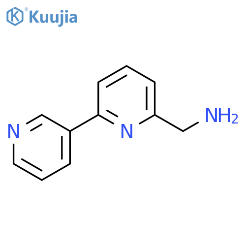 [2,3'-Bipyridin]-6-ylmethanamine structure