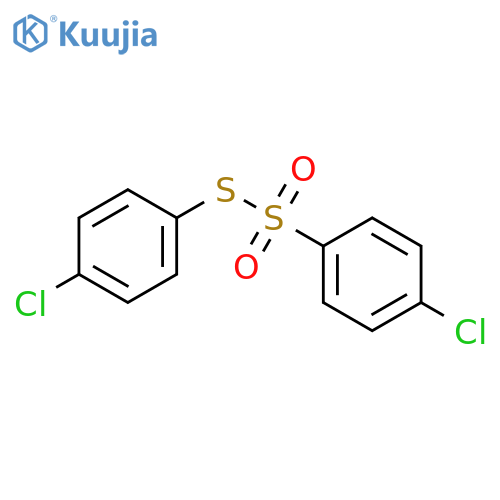 S-(4-chlorophenyl) 4-chlorobenzenesulfonothioate structure