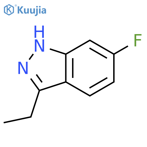 3-Ethyl-6-fluoro-1H-indazole structure