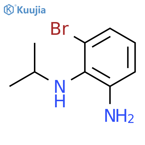 6-bromo-N1-(propan-2-yl)benzene-1,2-diamine structure