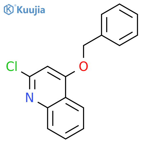 4-(Benzyloxy)-2-chloroquinoline structure