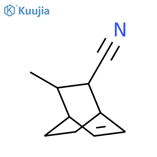 Bicyclo[2.2.2]oct-5-ene-2-carbonitrile,3-methyl-, (1R,2R,3S,4S)-rel- structure