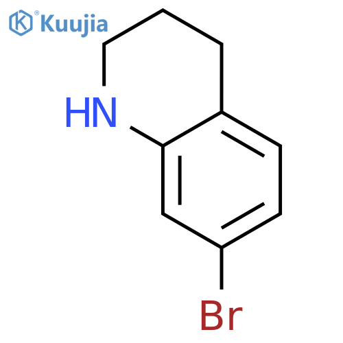7-Bromo-1,2,3,4-tetrahydroquinoline structure