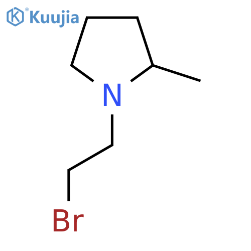 1-(2-Bromoethyl)-2-methylpyrrolidine structure