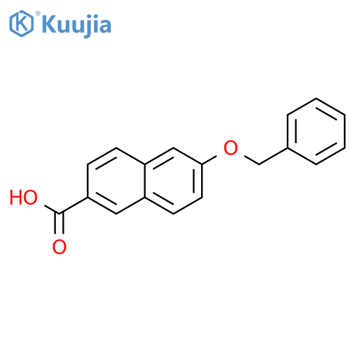 6-(benzyloxy)naphthalene-2-carboxylic acid structure