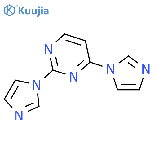 2,4-di(imidazol-1-yl)pyrimidine structure