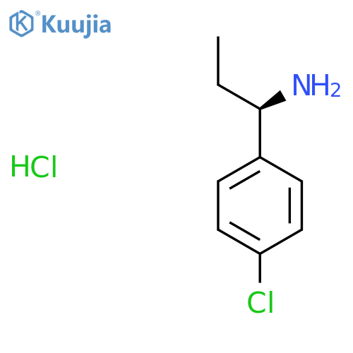(1R)-1-(4-chlorophenyl)propan-1-amine structure