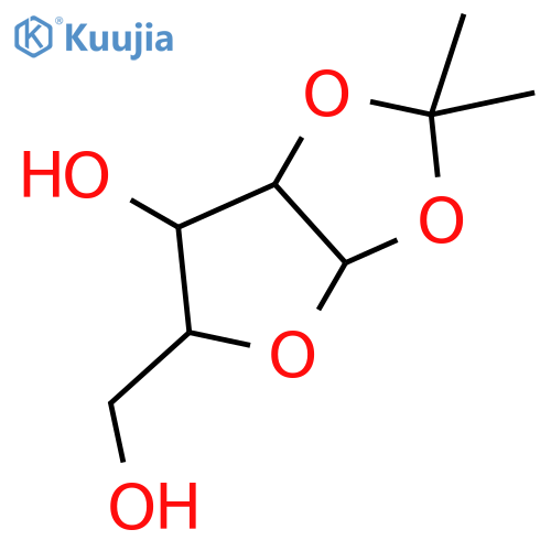 1,2-O-Isopropylidene-a-L-xylofuranose structure