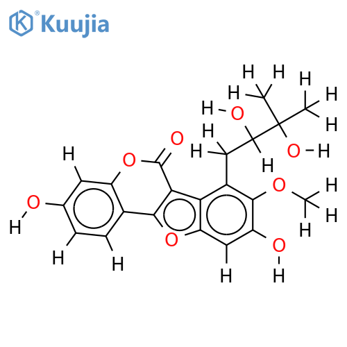 Mirificoumestan glycol structure
