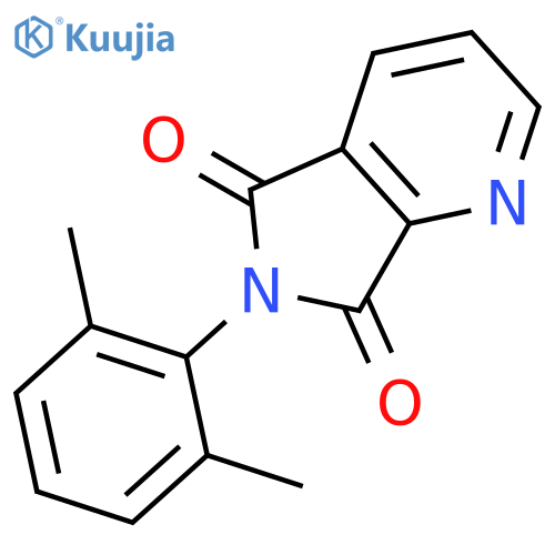 5H-Pyrrolo[3,4-b]pyridine-5,7(6H)-dione,6-(2,6-dimethylphenyl)- structure