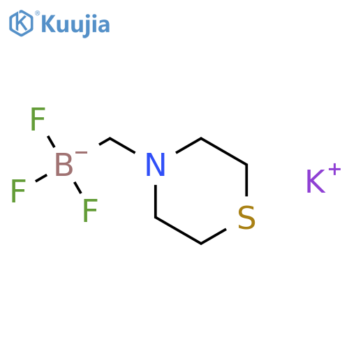 Potassium (Thiomorpholin-4-yl)methyltrifluoroborate structure