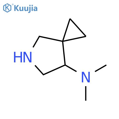 5-Azaspiro[2.4]heptan-7-amine, N,N-dimethyl- structure