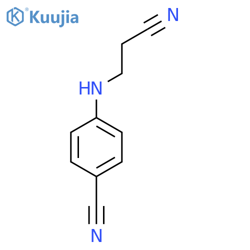4-(2-Cyanoethylamino)benzonitrile structure