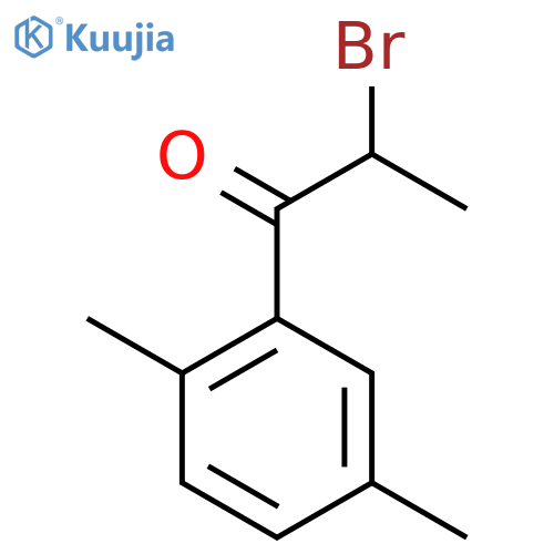 2-Bromo-2',5'-dimethylpropiophenone structure