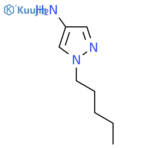 1-Pentyl-1H-pyrazol-4-amine structure