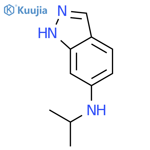 N-Isopropyl-1H-indazol-6-amine structure