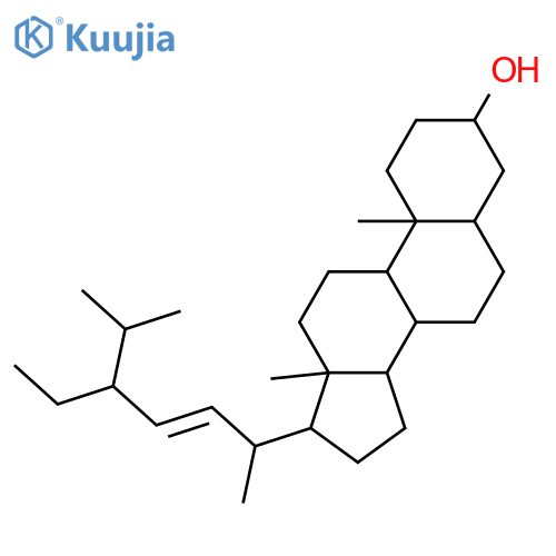 (22E)-stigmast-22-en-1-ol structure