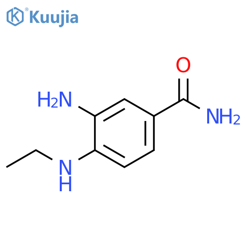 3-AMINO-4-(ETHYLAMINO)BENZAMIDE structure