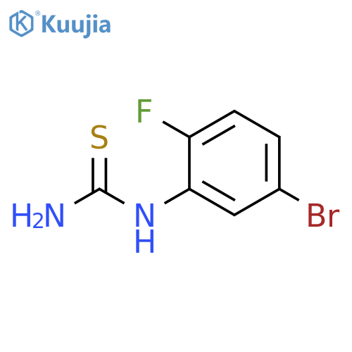 5-Bromo-2-fluorophenylthiourea structure