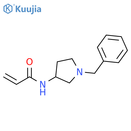 2-Propenamide, N-[1-(phenylmethyl)-3-pyrrolidinyl]- structure