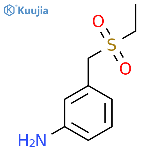 3-[(Ethanesulfonyl)methyl]aniline structure