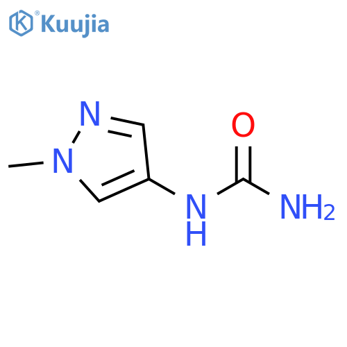 1-(1-methyl-1H-pyrazol-4-yl)urea structure
